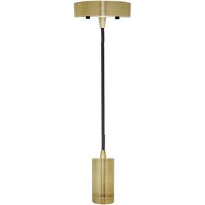 Vintage Hanglamp - Fitting E27 - Messing