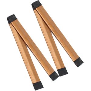 EXCITAT Haarknotstyler - French twist hair pin - met opvouwbare drukknopen - voor doe-het-zelfkapsels - Balletknot-stylingaccessoires - voor meisjes en vrouwen - 4 stuks
