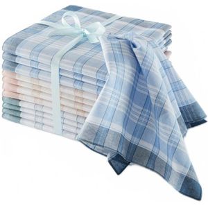 Puur katoenen zakdoeken - pak van 12