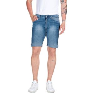 Replay Rbj.981 Short Jeans Heren - Broek - Blauw - Maat 31