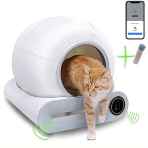 Kattenbak zelfreinigend - Luxe editie - Automatische kattenbak - Zelfreinigende kattenbak - Elektrische - Reiniger