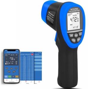 Infrarood thermometer -50 +800°C BLUETOOTH / APP