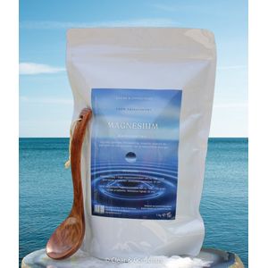 Magnesium Badkristallen 1kg - 100% Natuurzuiver - Clear & Conscious