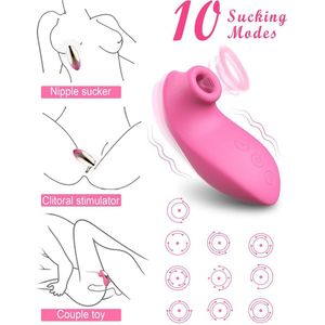 Gina - Clitoris stimulator - Zuig vibrator - Clitoris - Vibrator - Dildo