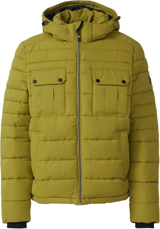s.Oliver - Outdoor-Jack - Pufferjack - Met Afneembare Capuchon - Fleece Voering