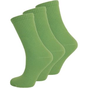 3 paar Naadloze damessokken - Groen - Maat 36-40 (Onesize)