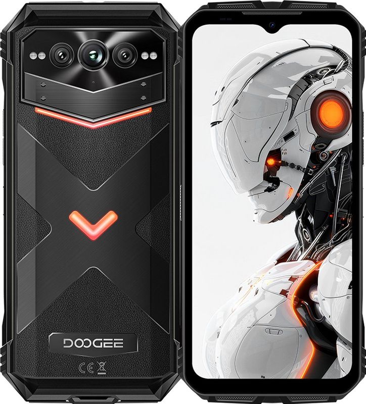 Doogee - Fire 6 Max - Smartphone - Argent - 256 Go, 8 Go RAM
