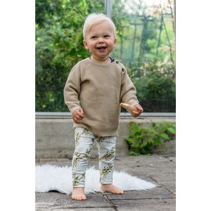 Wallabiezzz Babybroekje - Unisex - Bamboe Groen
