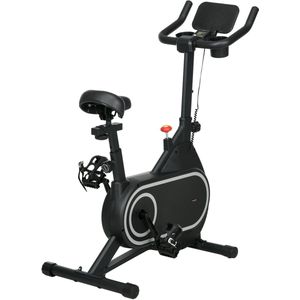 Indoorfietsen - Hometrainers - Spinningfiets - Indoorfietsen - Fitness Fiets - Indoor Cycle - Indoorfiets - Hometrainer - met wielen - Verstelbare zwarte zitting en stuur