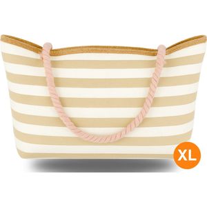 Gestreept blauw wit - Strandtas online kopen? | Korting tot 20