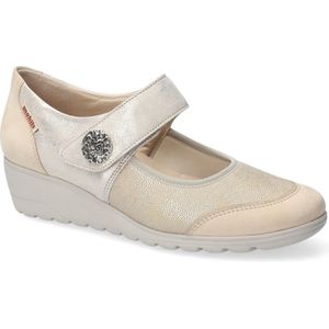 Mobils - BATHILDA - Ballerina's - Beige - Ergonomisch - Orthopedisch