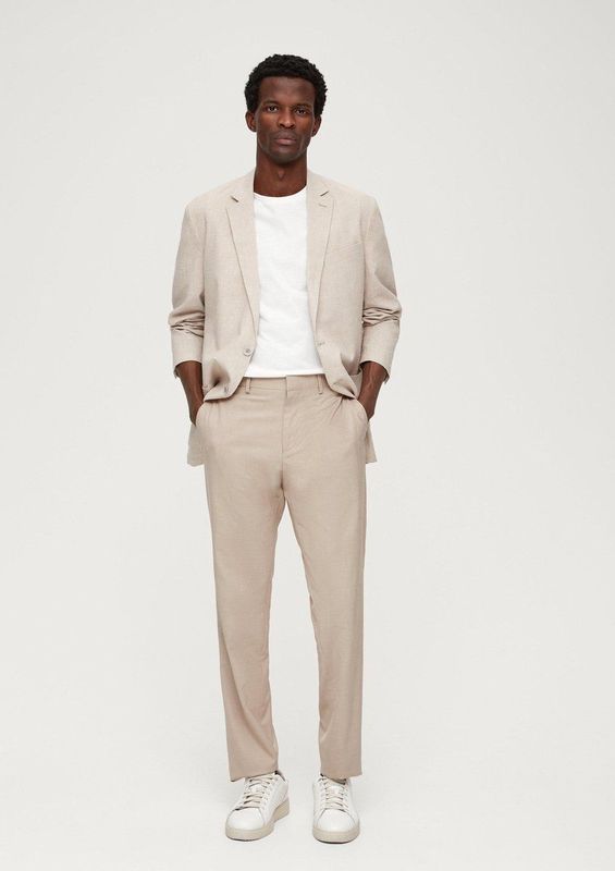 Broek - Slim Fit - Viscosemix - Mid-Rise