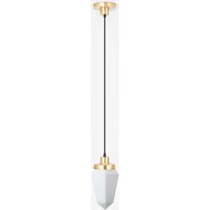 Art Deco Trade - Hanglamp aan snoer Briljant 20's Messing