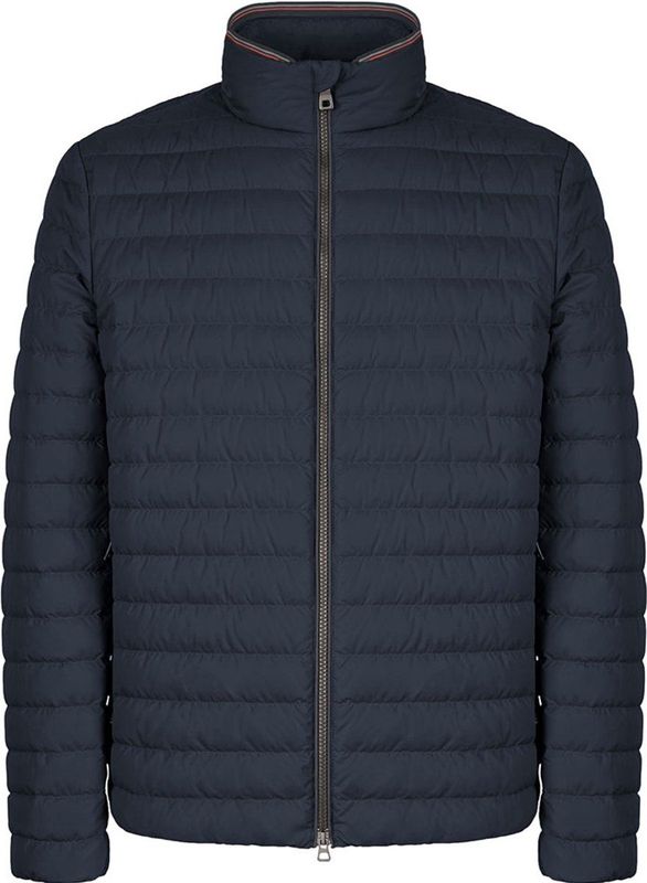 Geox, Heren, Jassen, Blauw, Maat: XL Poliester,