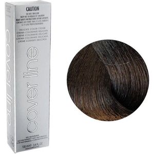 Cover Line Delicate Color Cream 100ml Haarkleur Kleuring Permanente Vitaminen - 05 / 5N Light Brown 05 / 5N Light Brown