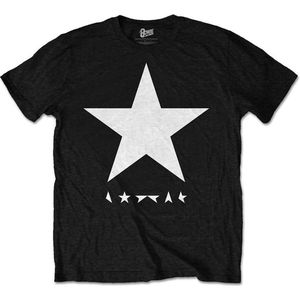 David Bowie - Blackstar Heren T-shirt - L - Zwart