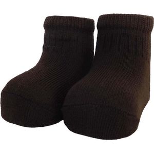 iN ControL 4pack newborn sokjes - STRIPE - Donker Bruin