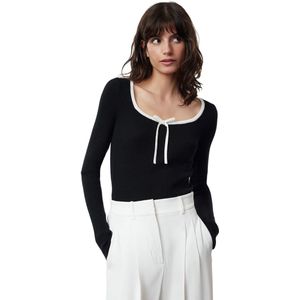 Trendyol - Stone Premium Yarn - Gebreide Trui - Gedetailleerd