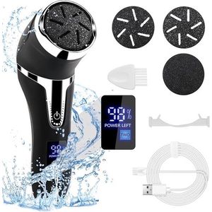 Elektrische Eeltverwijderaar - Voetvijl Met Display - Elektrische Vijl Draadloos - 360 Graden - 100% Tevredenheidsgarantie - 2 Standen & 3 Snelheden