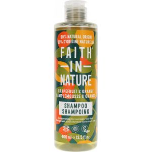 Faith In Nature Grapefruit en Sinaasappel Shampoo Voor Normaal tot Vet Haar 400 ml