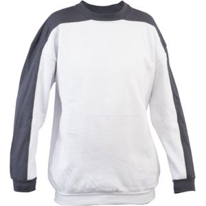 CRV Obera Sweater 3195 - Wit/Grijs - L