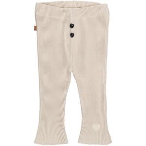 Frogs and Dogs - Follow Your Heart Baby Rib Legging | Silver Gray - Katoen - Maat 86