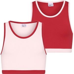 Beeren 2-Pck Mix&Match M. Hesje Mix L.Roze/D.Rood 158/164