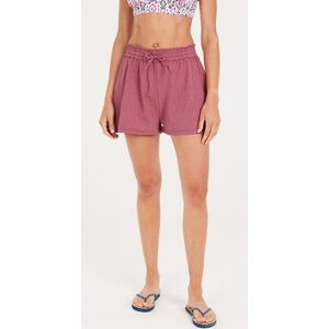 Protest Prtjailey – Korte broek Dames – Tailleband elastiek – Koordsluiting – Deco Pink