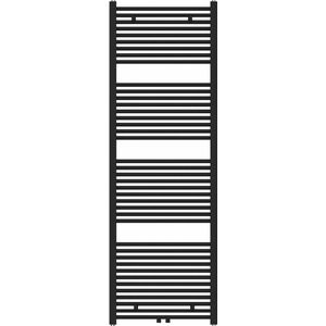 Saqu Cole Handdoekradiator - 180 x 60 cm - 1072W - Verwarming Badkamer - Mat Zwart - Handdoekrek Radiator