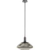 EGLO Torrontes Hanglamp - E27 - Ø 34,5 cm - Nikkel/Zwart