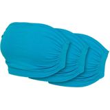 Urban Classics - Strapless Top - Zwart - Set van 3