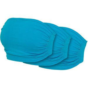 Urban Classics - Strapless Top - Zwart - Set van 3