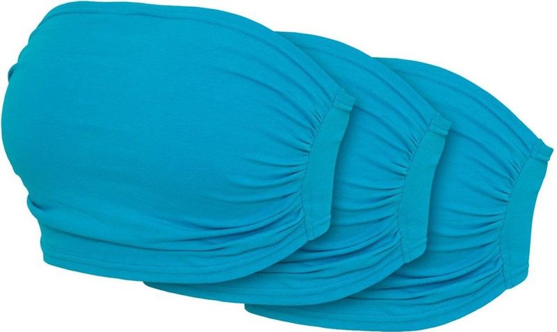 Urban Classics - Strapless Top - Zwart - Set van 3