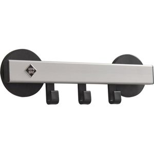 Pro-Line - Magnetische Wandkapstok - 3 Haken - Sterk Magnetisch - 330 mm Breedte