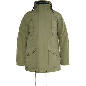 Mo - Gewatteerde Anorak - Olijf - Heren
