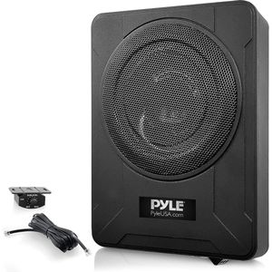 Pyle Subwoofersysteem - Compacte Actieve Onderzit- Auto Subwoofer 600 Watt- Ingebouwde Versterker