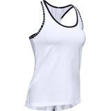 Under Armour UA Knockout Tank Dames Sporttop - Wit - Maat L