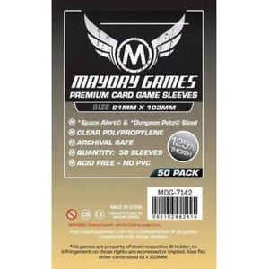 50 Mayday Games Card Sleeves 61 x 103mm (MDG7127)