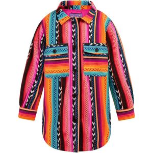 myMo - Overhemd Jasje - Etnisch Patroon - Oversized