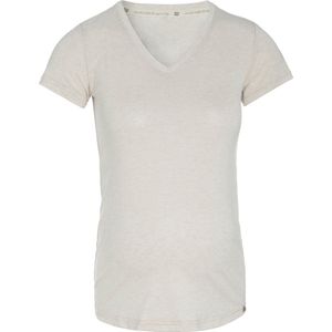 Baby's Only - Zwangerschaps T-shirt Glow ecru - Zwangerschapstop gemaakt uit 96% viscose en 4% elastaan - Zwangerschapsshirt voor de lente en zomer - L
