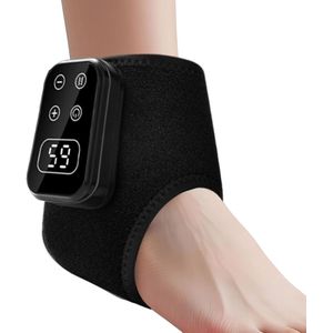 Ankle Massager - 5 Gears Electric Massager, Ankle Heating Pad, Ankles Thermal Wrap, Foot Massagers For And Circulation | Ankles Heating Pad For Birthday Home Travel Men Women Elderly