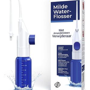 Equivera Waterflosser - Monddouche - Waterflosser Draadloos - Flosapparaat - Verwijderd Tandplak Eenvoudig