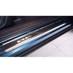 Rvs Carbon instaplijsten Volkswagen Polo (5deur) 2017-