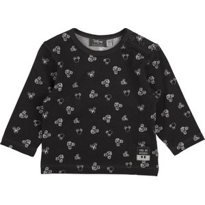 Zero2Three T-shirt Mickey - Zwart /  allover print