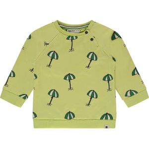 Babyface baby boys sweatshirt Jongens Trui - lime - Maat 68