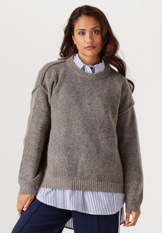 My Essential Wardrobe - Pullover 10705315 - Bruin