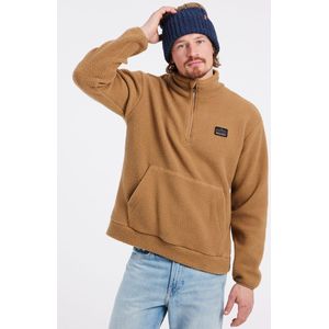 Protest PRTPORIS – Top met 1/4 ritssluiting Heren – Sandy Brown