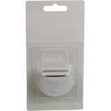 Braun - Scheeraccessoire - Blad + Houder - Wit