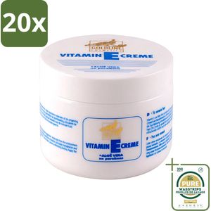 20 x Goldline - Bodycrème - Vitamine-E & Aloë Vera - Normale Huid - Hydraterend - 250 ml - Grootverpakking - Bodycrème - Vitamine E - Aloë Vera - Huidverzorging - Hydraterend