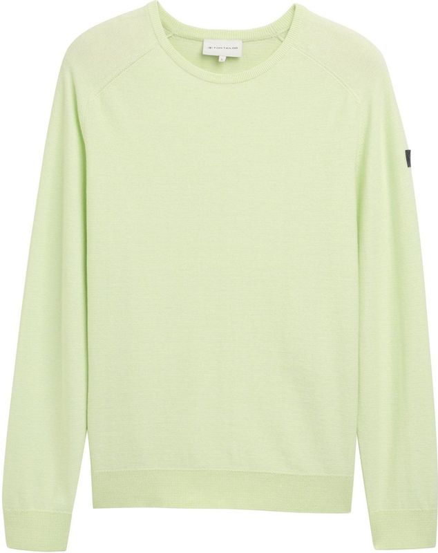 Tom Tailor - 1045657 - Herentrui - Limoengroen - Tonaal Fijn Streep